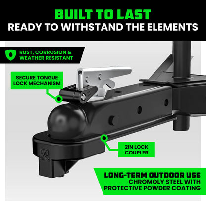 RhinoGear Trailer Hitch Coupler Lock