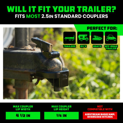 RhinoGear Trailer Hitch Coupler Lock