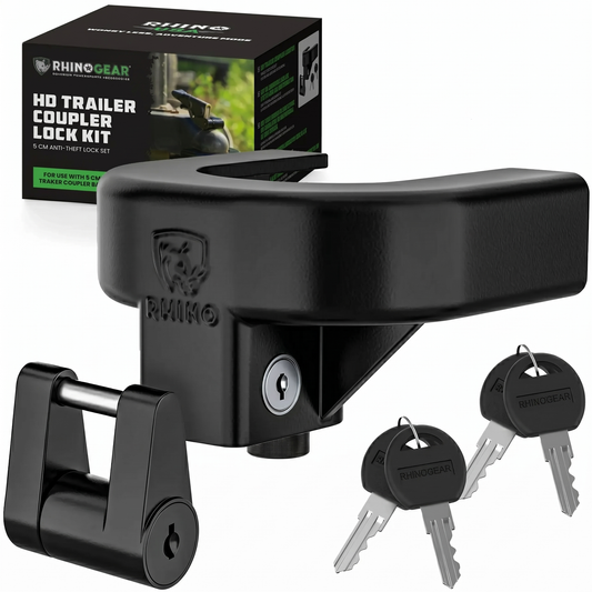 RhinoGear Trailer Hitch Coupler Lock